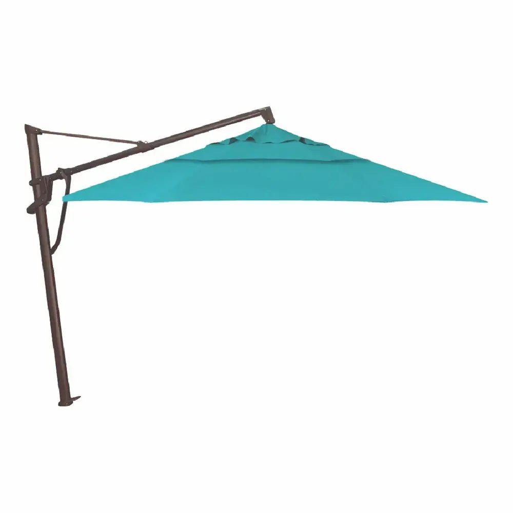 Treasure Garden 13' Octagon Starlux AKZP Cantilever Umbrella with Bronze Frame Outdoor Umbrellas & Sunshades