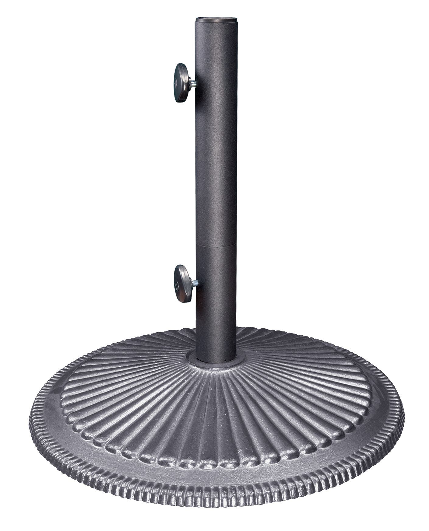 Treasure Garden 50 Classic Umbrella Base, Anthracite Finish