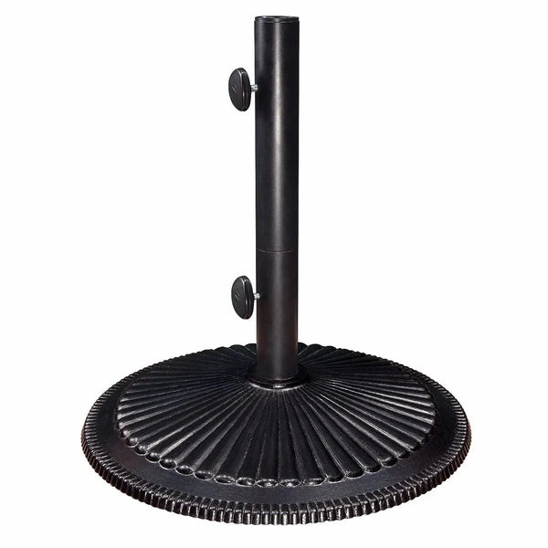 Treasure Garden Cast Iron Classic Umbrella Base Black