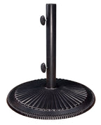 Treasure Garden 50lb Classic Umbrella Base with Black Finish Outdoor Umbrella Bases 12023959