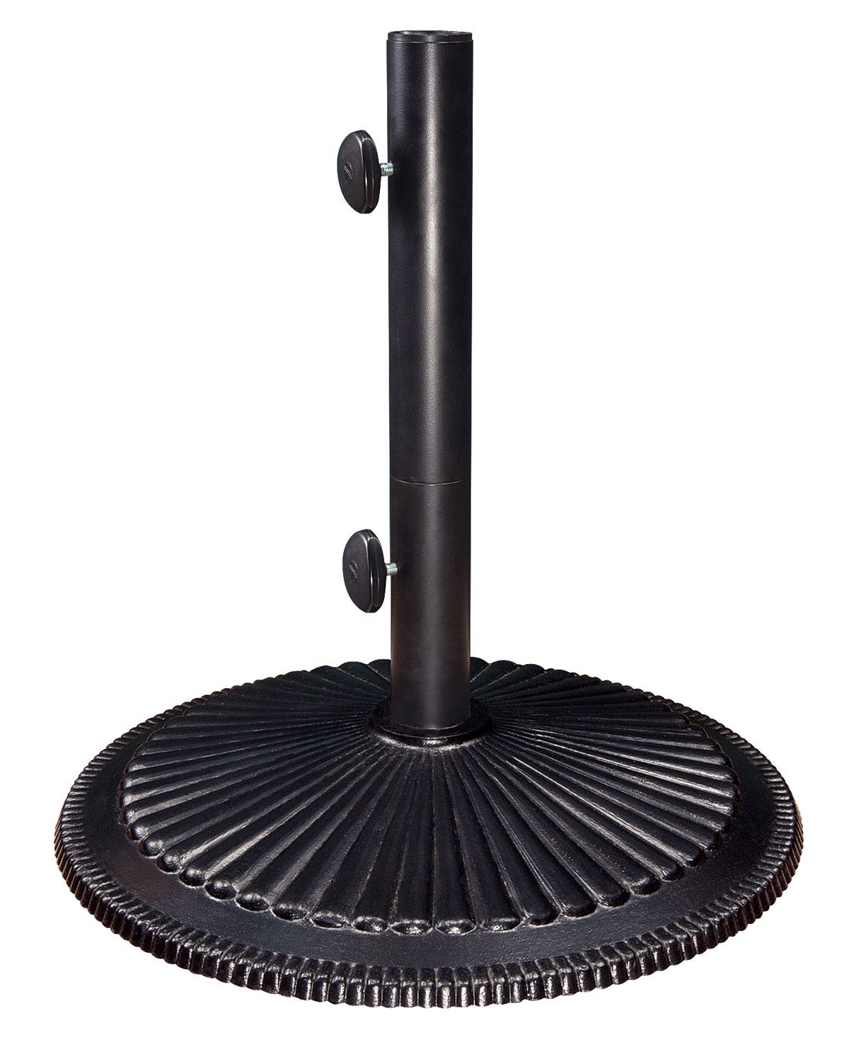 Treasure Garden 50lb Classic Umbrella Base with Black Finish