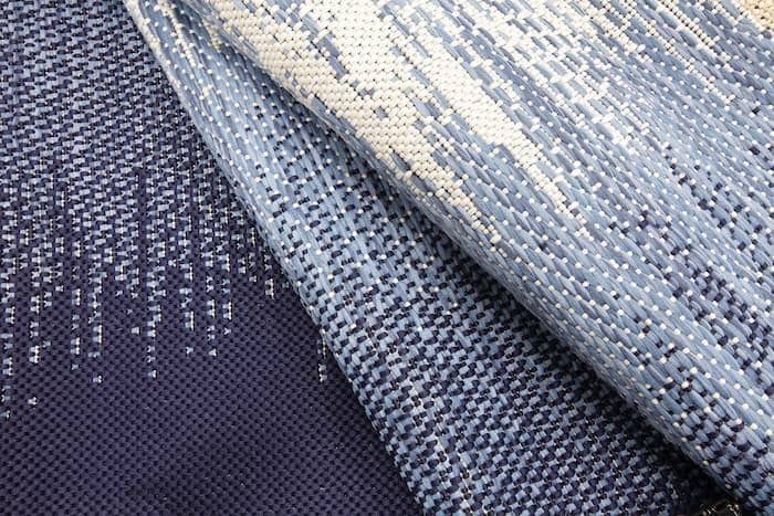 Treasure Garden 8x10 Reflections Ocean Blue Outdoor Rug Rugs 12034335