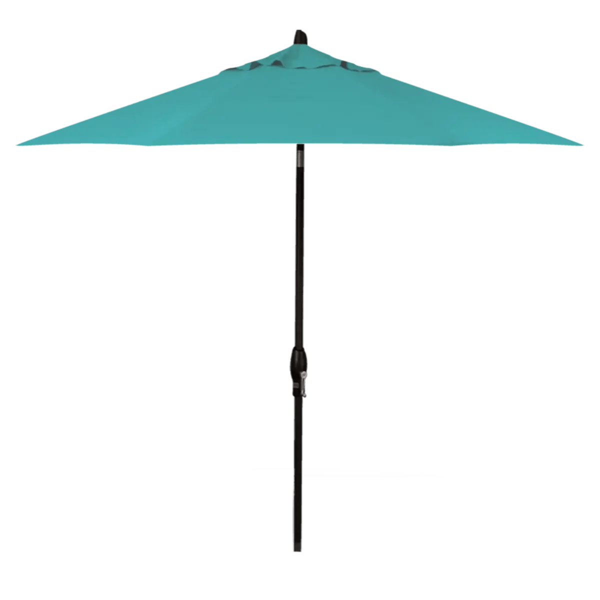 Treasure Garden 9' Octagon Auto Tilt Umbrella with Black Frame