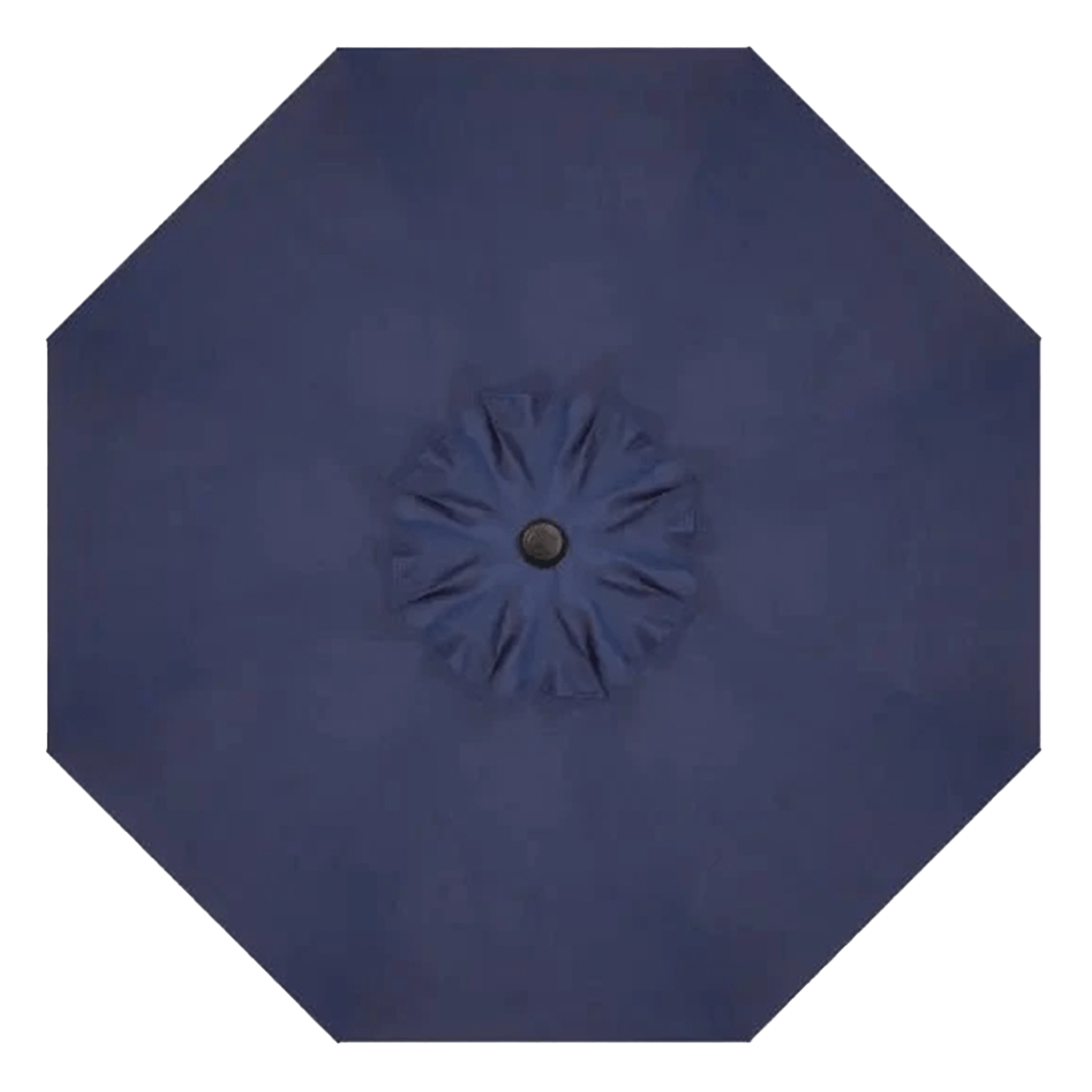 Treasure Garden 9' Octagon Auto Tilt Umbrella with Black Frame Outdoor Umbrellas & Sunshades