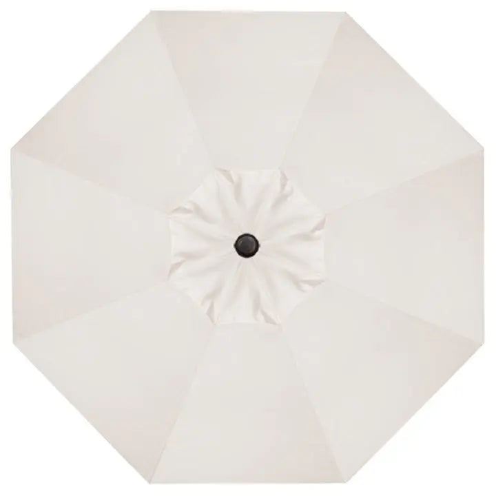 Treasure Garden 9' Octagon Auto Tilt Umbrella with Black Frame Outdoor Umbrellas & Sunshades