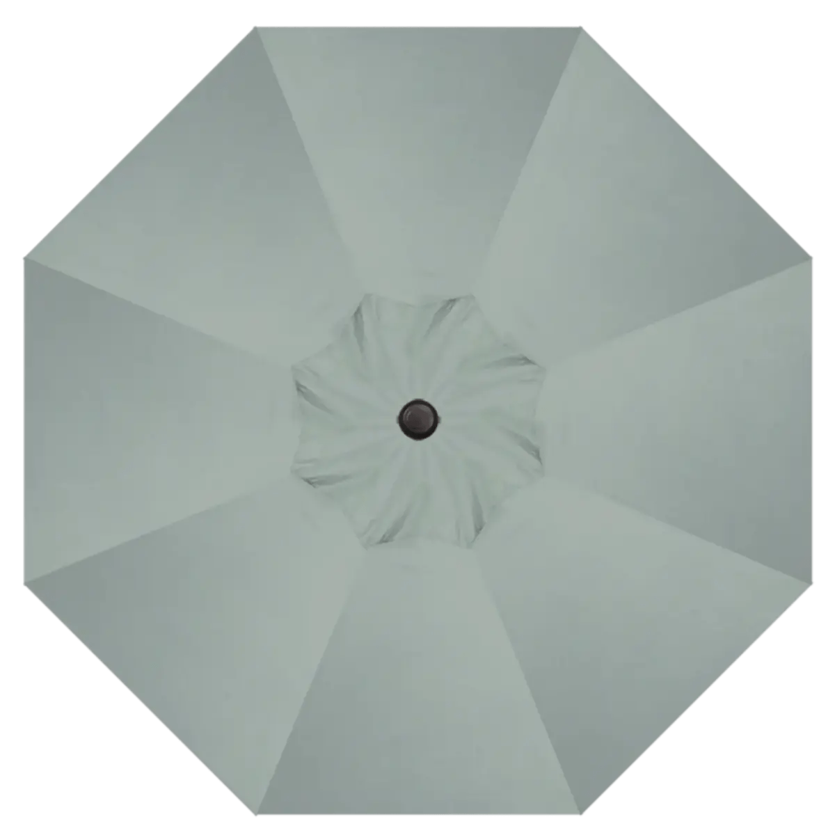 Treasure Garden 9' Octagon Auto Tilt Umbrella with Black Frame Outdoor Umbrellas & Sunshades