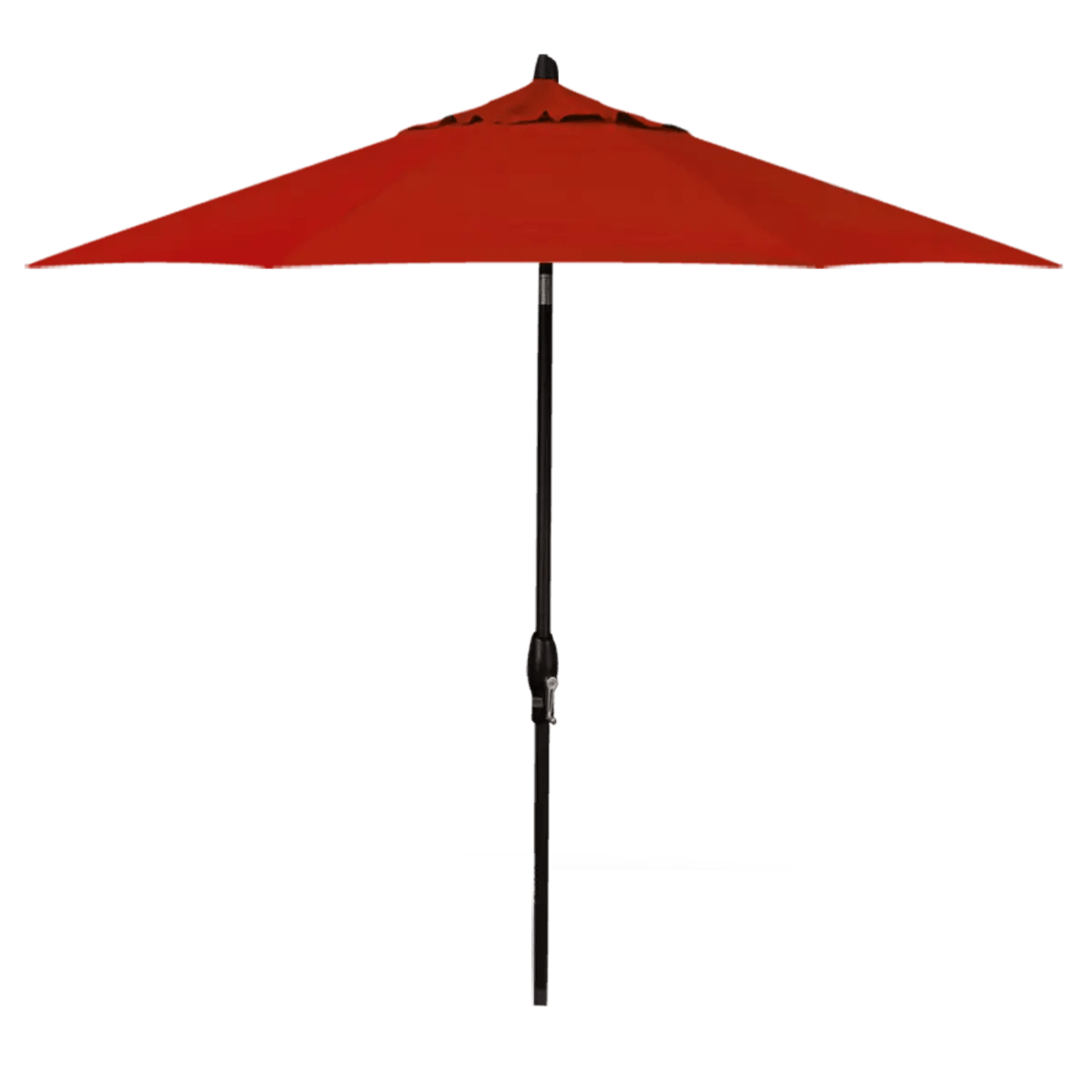Treasure Garden 9' Octagon Auto Tilt Umbrella with Black Frame Outdoor Umbrellas & Sunshades