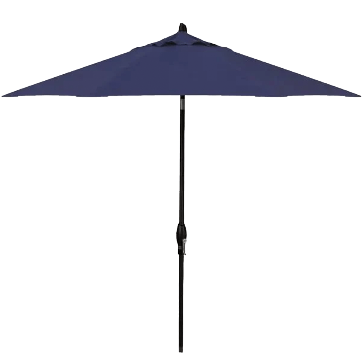 Treasure Garden 9' Octagon Auto Tilt Umbrella with Black Frame Outdoor Umbrellas & Sunshades Spectrum Indigo, Grade A 12047696