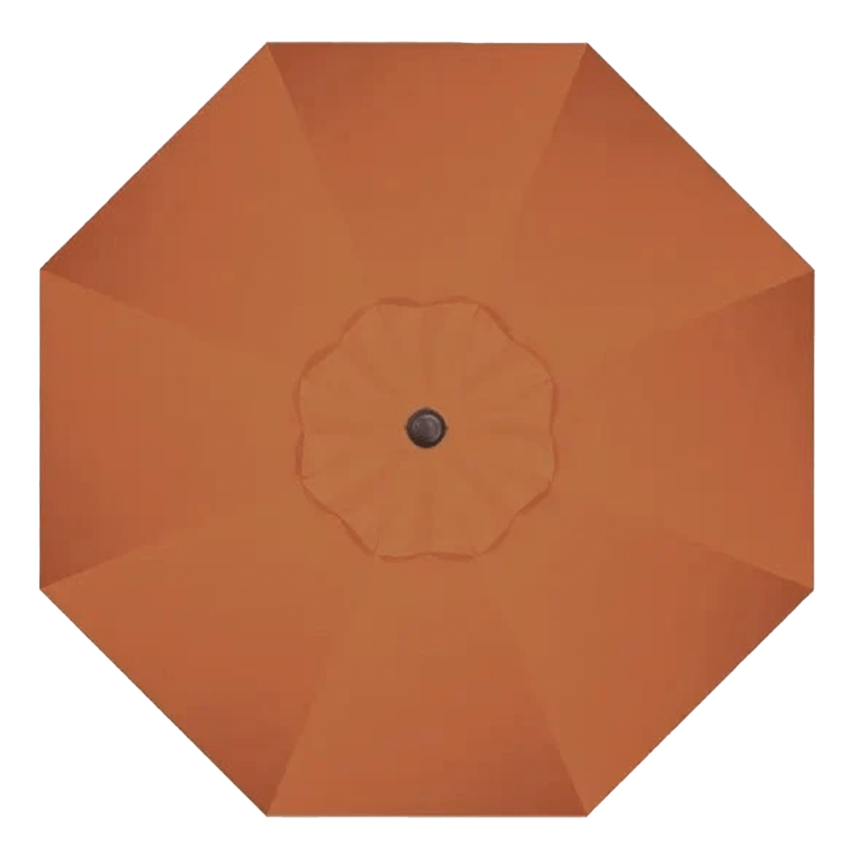 Treasure Garden 9' Octagon Auto Tilt Umbrella with Bronze Frame Outdoor Umbrellas & Sunshade