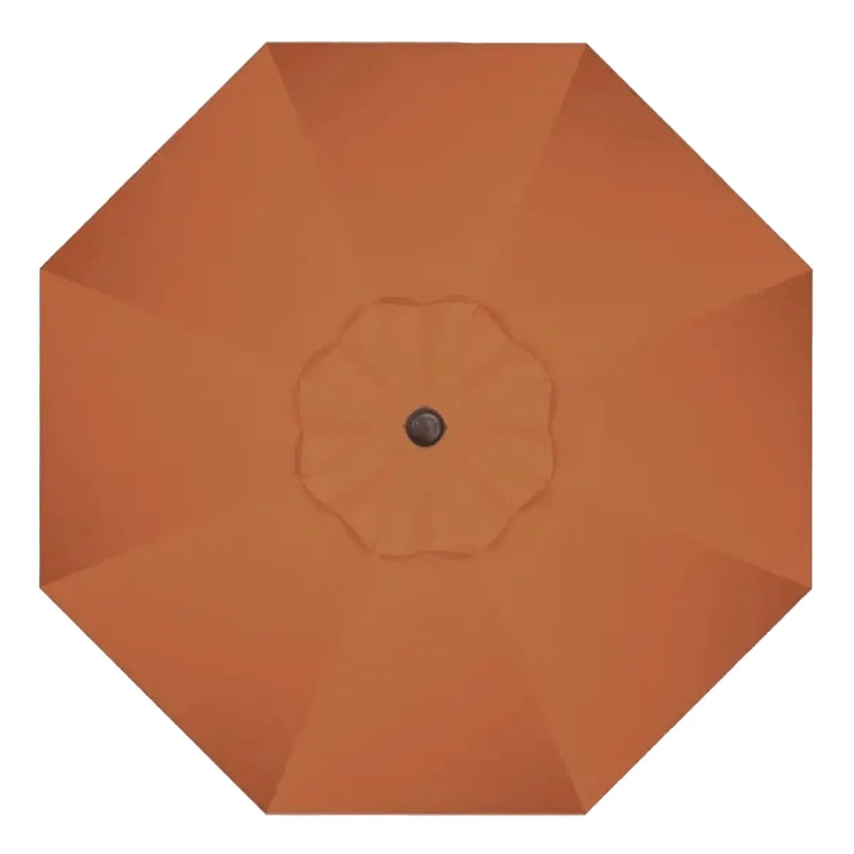 Treasure Garden 9' Octagon Auto Tilt Umbrella with Bronze Frame Outdoor Umbrellas & Sunshade