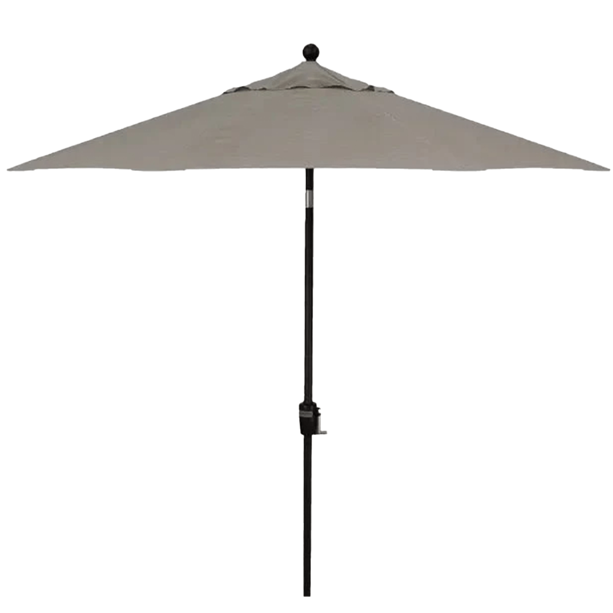 Treasure Garden 9' Octagon Push Button Tilt Umbrella with Black Frame Outdoor Umbrellas & Sunshade Granite, Grade A 12047692