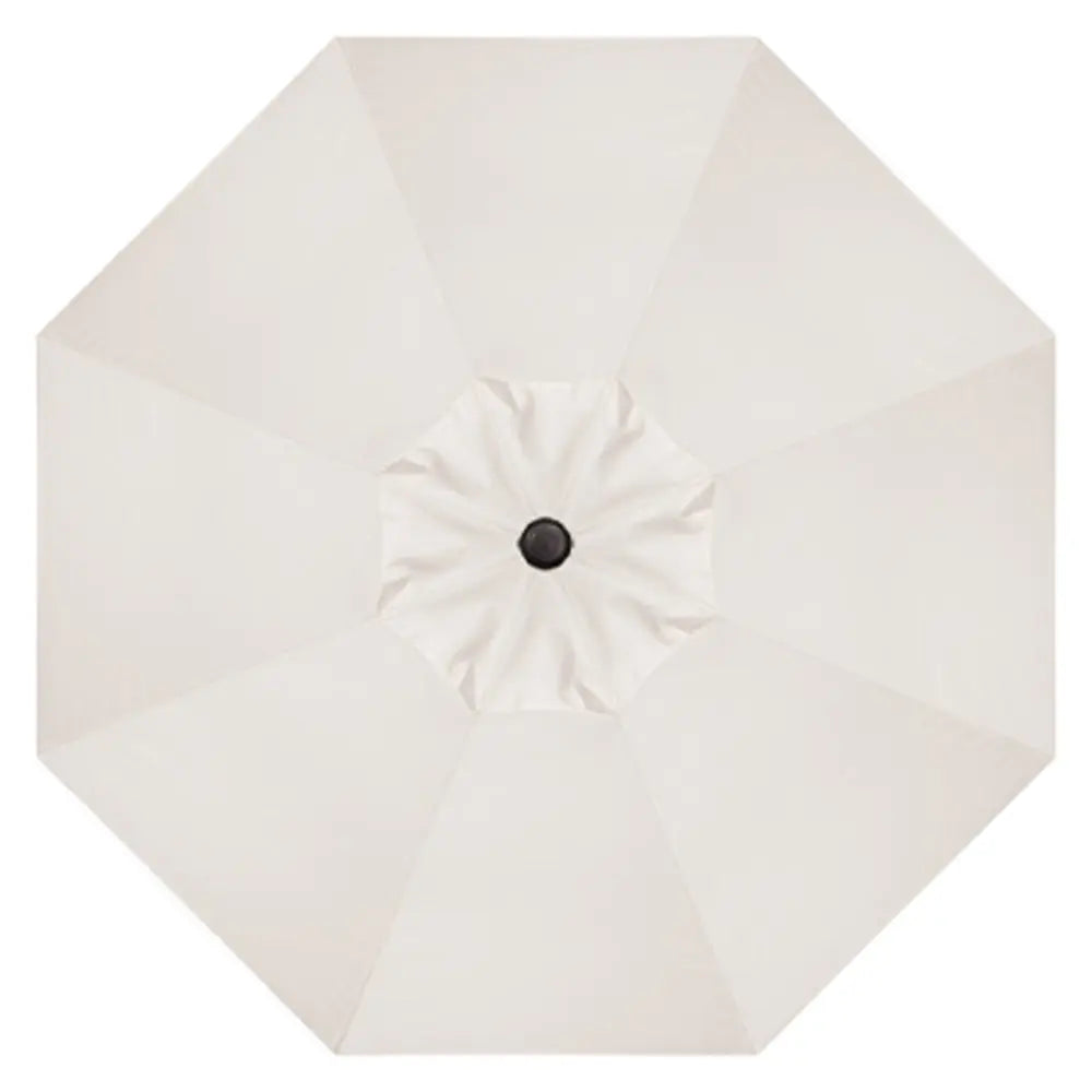 Treasure Garden 9' Octagon Push Button Tilt Umbrella with Black Frame Outdoor Umbrellas & Sunshade