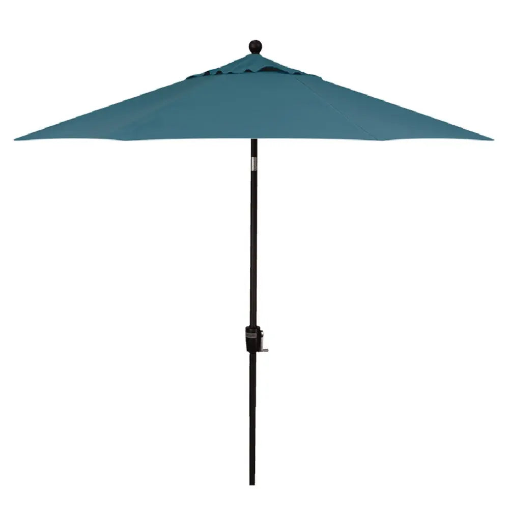 Treasure Garden 9' Octagon Push Button Tilt Umbrella with Black Frame Outdoor Umbrellas & Sunshade Surf, Grade A 12027715