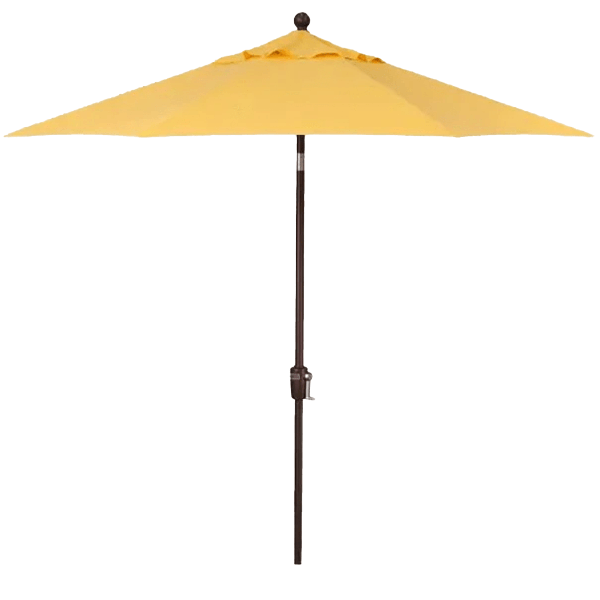 Treasure Garden 9' Octagon Push Button Tilt Umbrella with Bronze Frame Outdoor Umbrellas & Sunshade Buttercup, Grade A 12047693