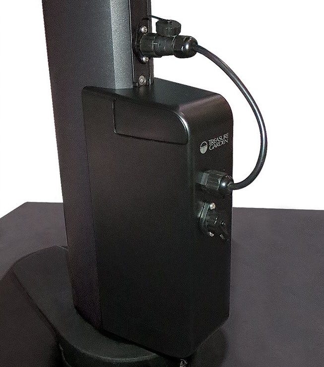 Treasure Garden Battery Pack for AKZP Starlux Cantilever Umbrella Outdoor Umbrella & Sunshade Accessories Black 12031164