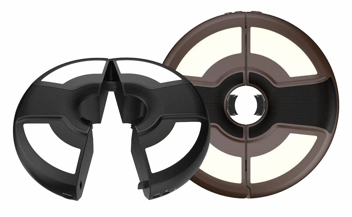 Treasure Garden Luna Pro Multicolor Umbrella Light with Bluetooth Speaker Lighting