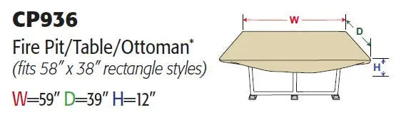 Treasure Garden Protective Cover for 58