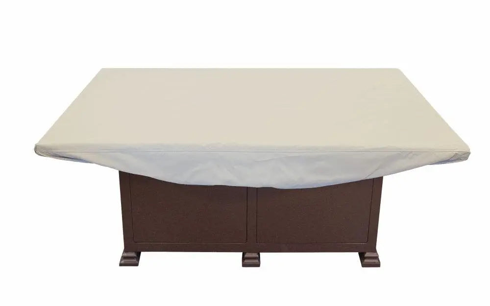 Treasure Garden Protective Cover for 58" x 38" Rectangle Fire Pit / Table / Ottoman Outdoor Furniture Covers 12024935