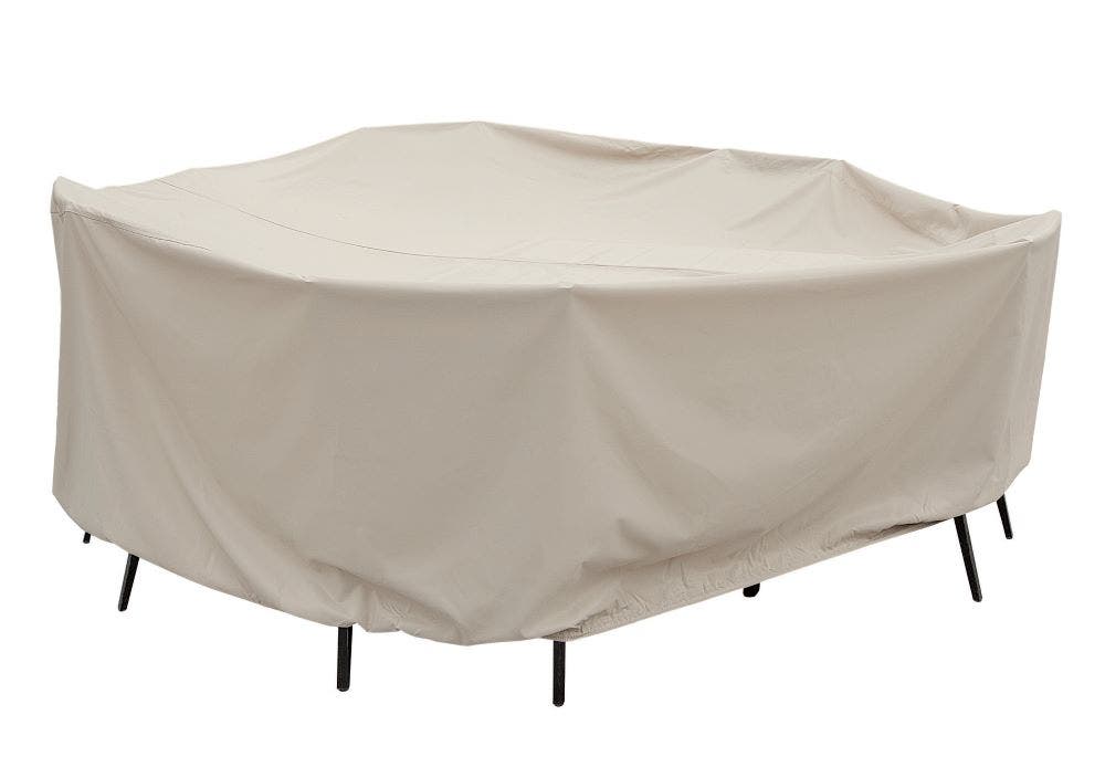 Treasure Garden Protective Cover for 60 inch Round or Square Table and Chairs Outdoor Furniture Covers 12030949