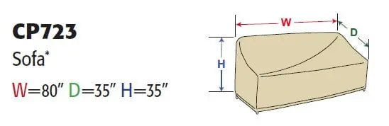 Treasure Garden Protective Cover for Sofa Outdoor Furniture Covers 12031222