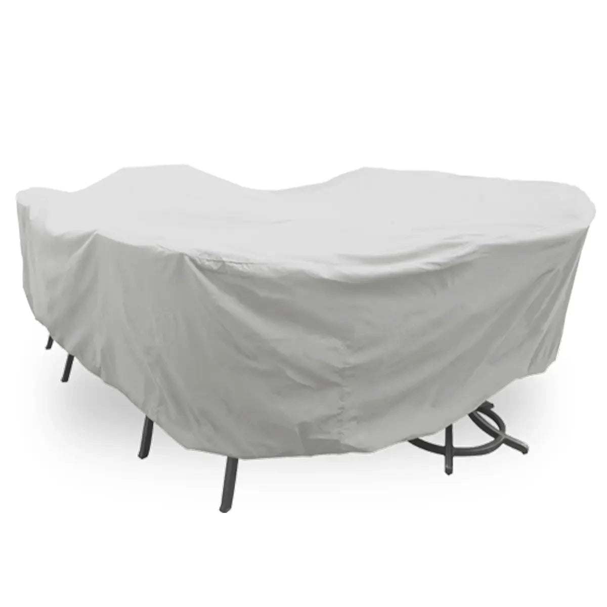 Treasure Garden Protective Furniture Cover for Large Oval or Rectangle Table and Chairs Outdoor Furniture Covers 12046621