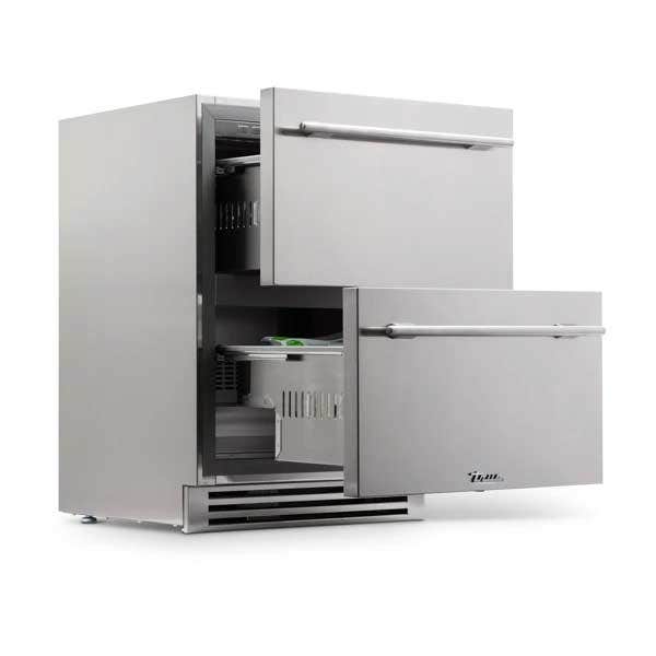 TRUE 24" Undercounter Refrigerator Drawers