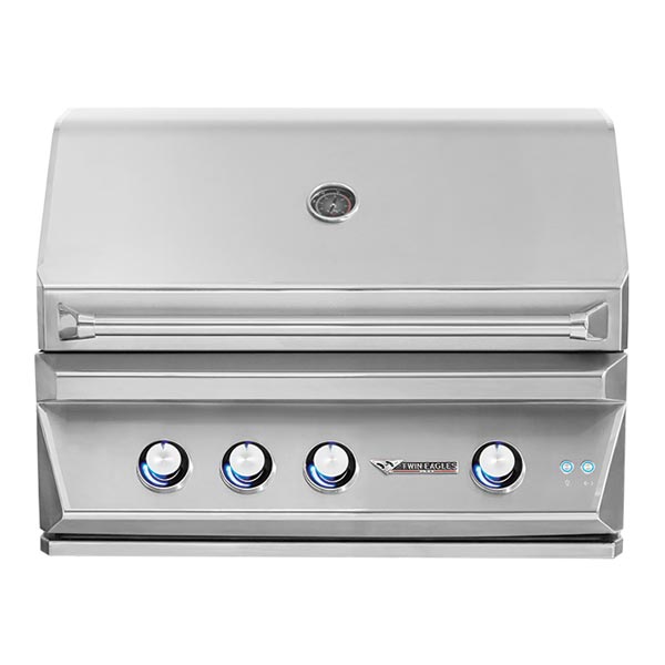 Twin Eagles 36 inch Built-In Gas Grill Head - TEBQ36 Outdoor Grills Liquid Propane / Yes / Yes 12021352