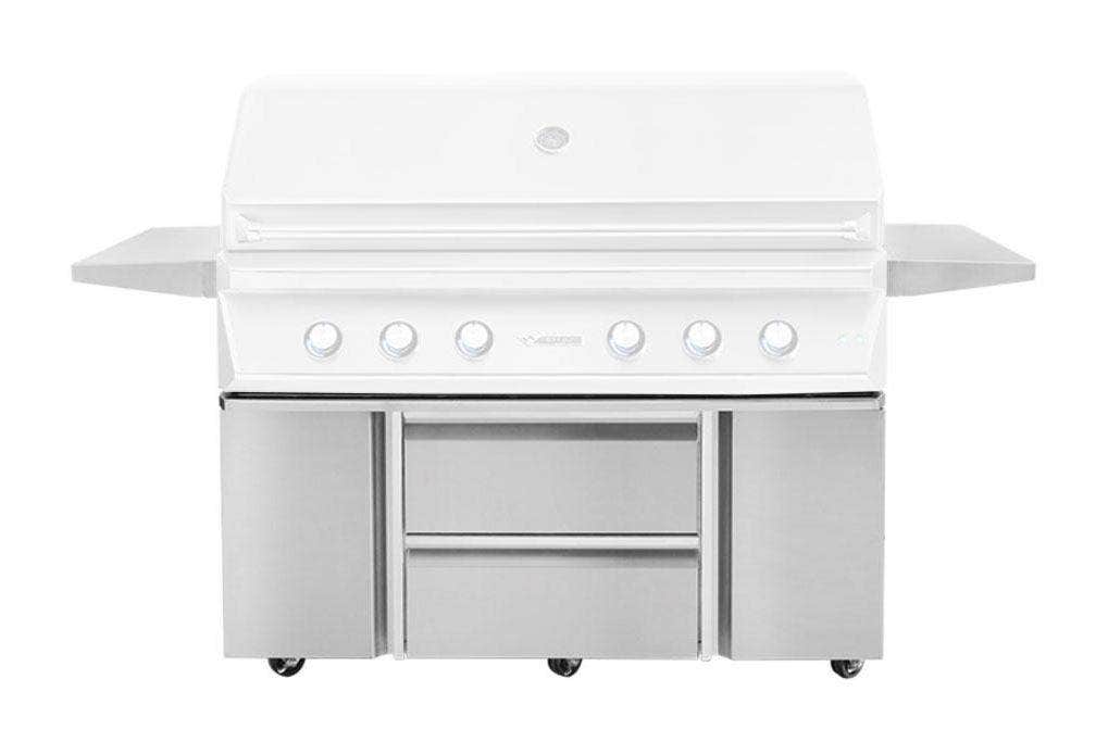 Twin Eagles 54" Grill Cart with Storage Drawers & One Door