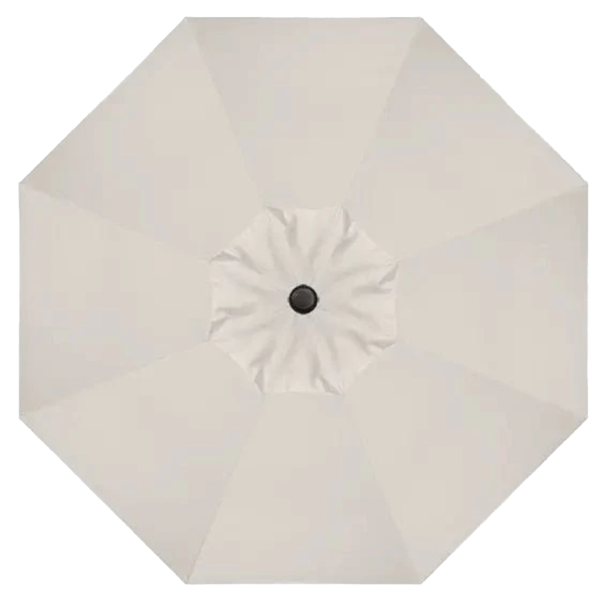 Treasure Garden 9' Octagon Auto Tilt Umbrella with Black Frame