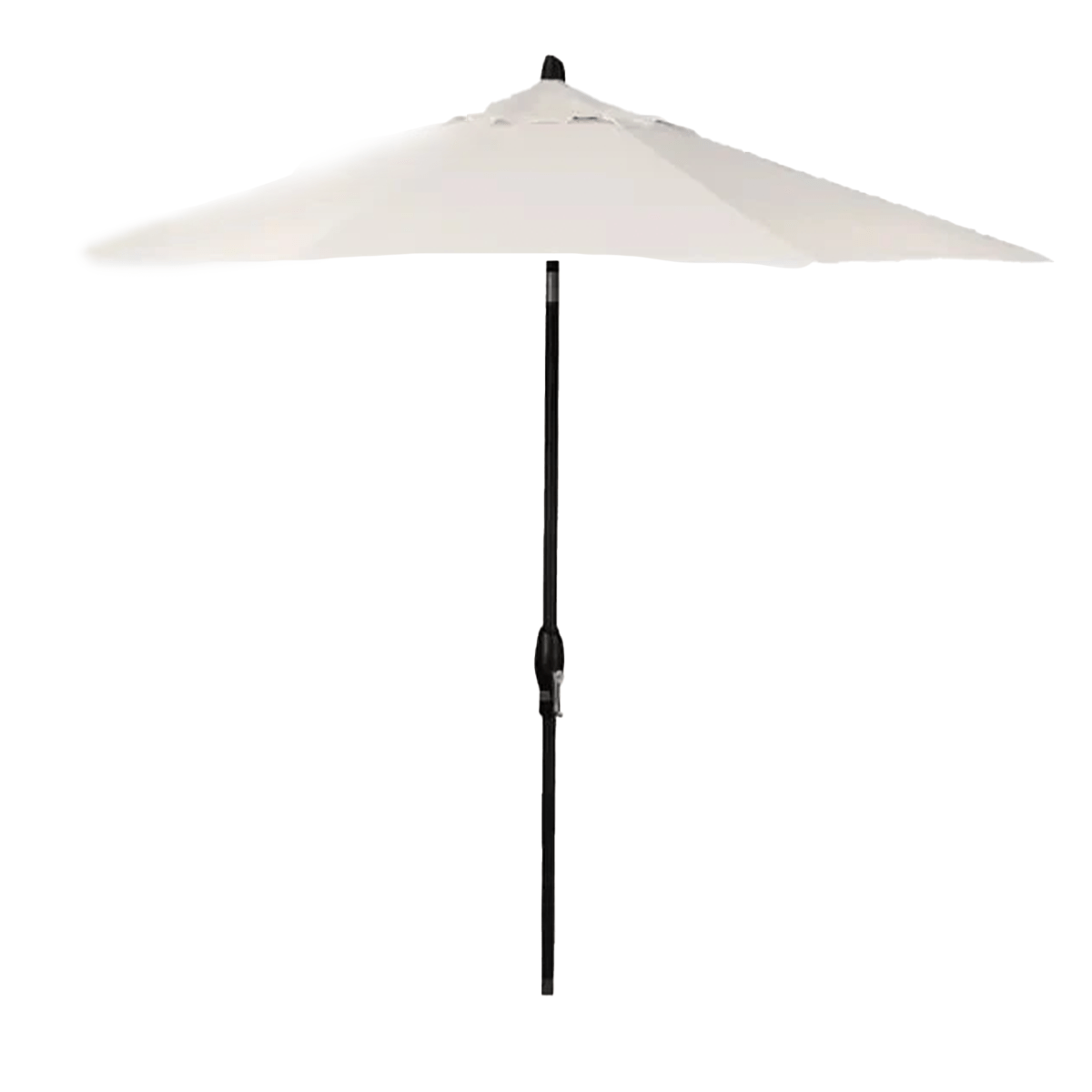 Treasure Garden 9' Octagon Auto Tilt Umbrella with Black Frame