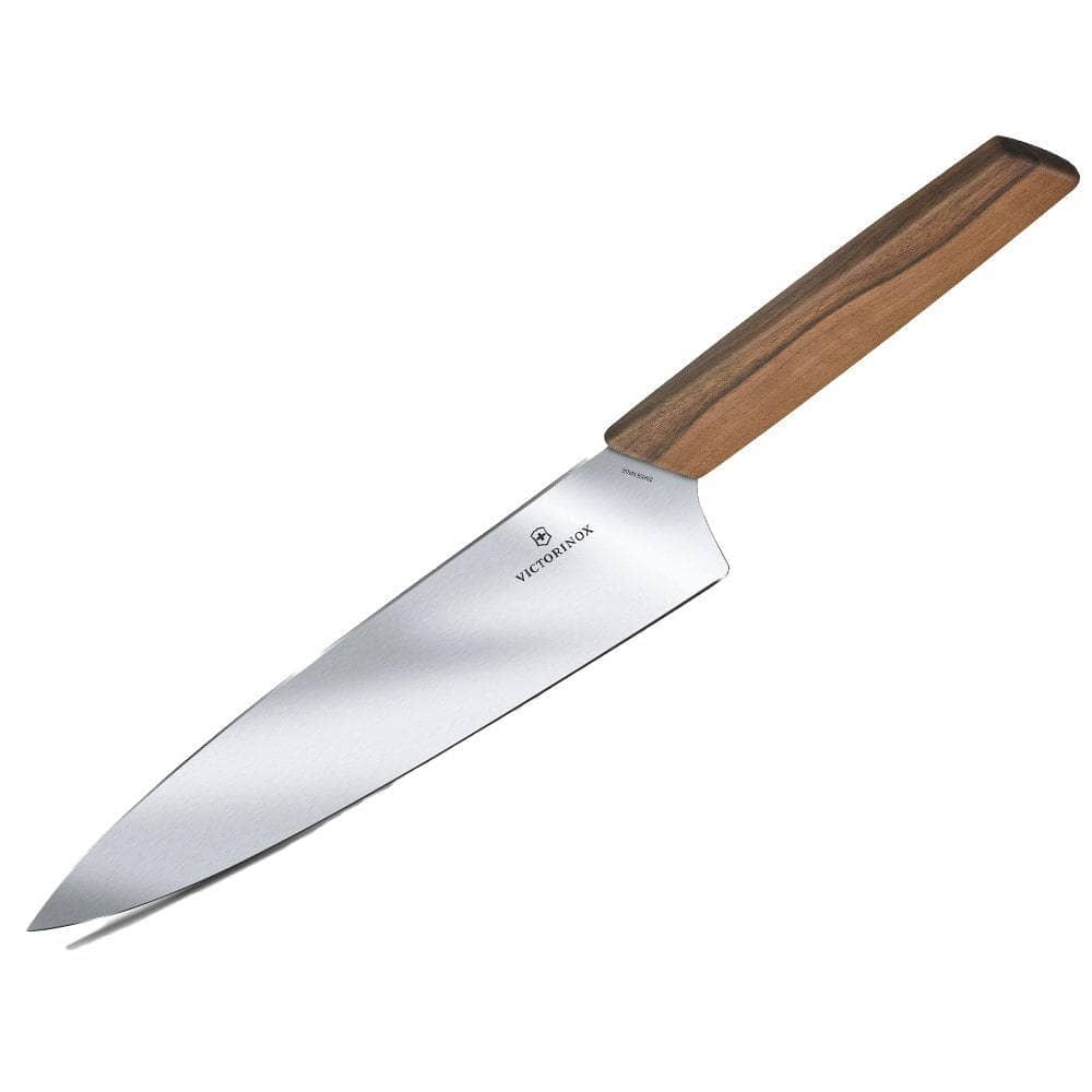 Victorinox 8" Swiss Modern Chefs Carving KnifeWalnut Handle