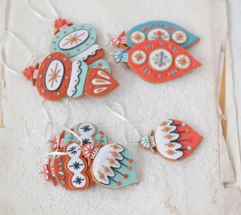 Vintage Style Clay Dough Ornaments Holiday Ornaments