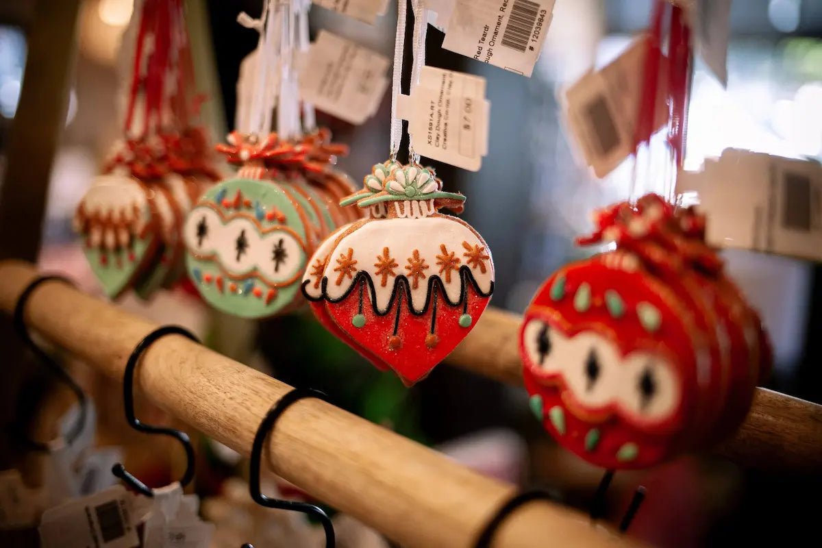 Vintage Style Clay Dough Ornaments Holiday Ornaments