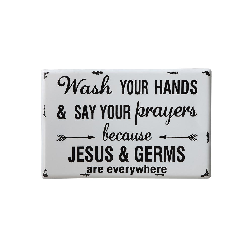 Wash Your Hands Wall Decor Decor 12034508
