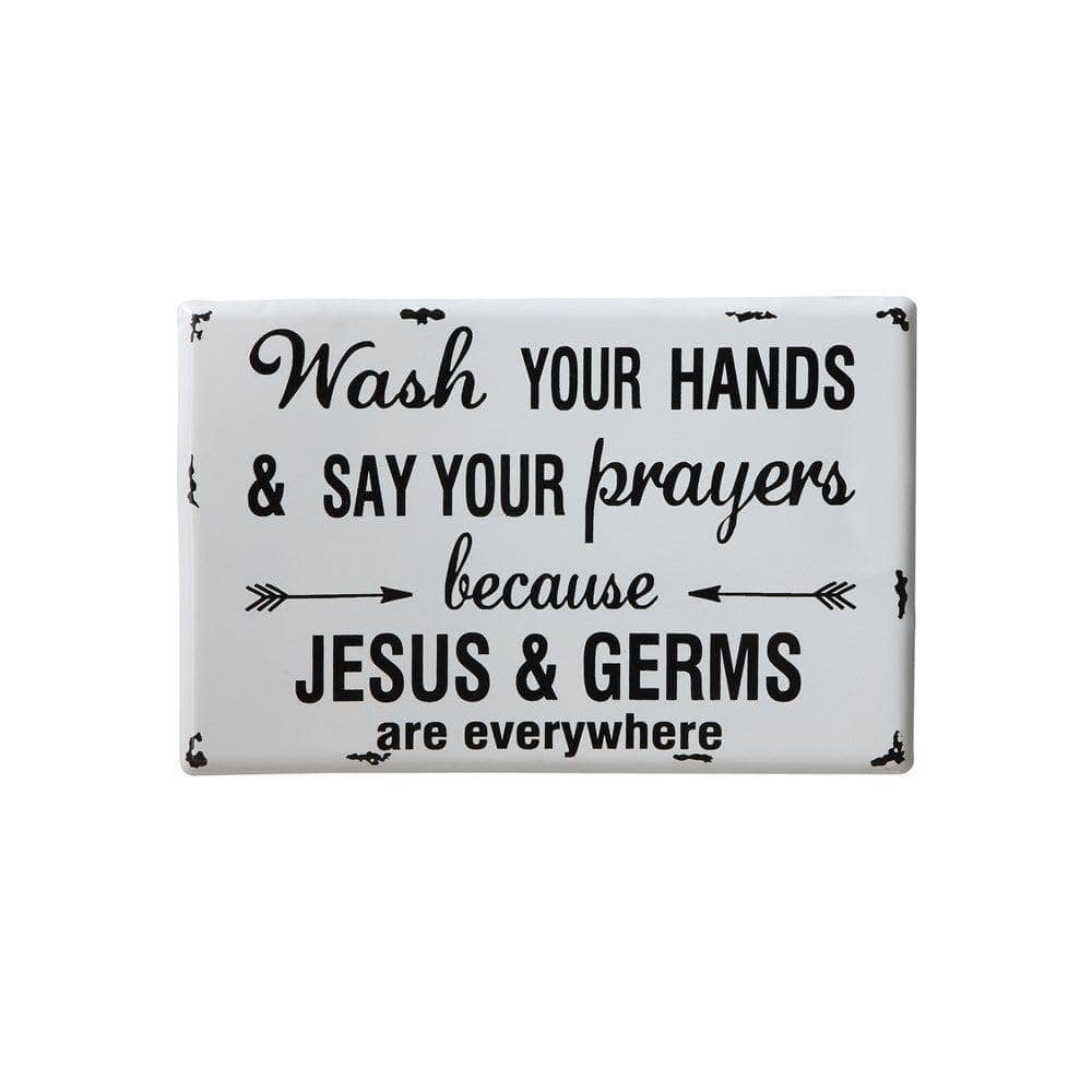 Wash Your Hands Wall Decor