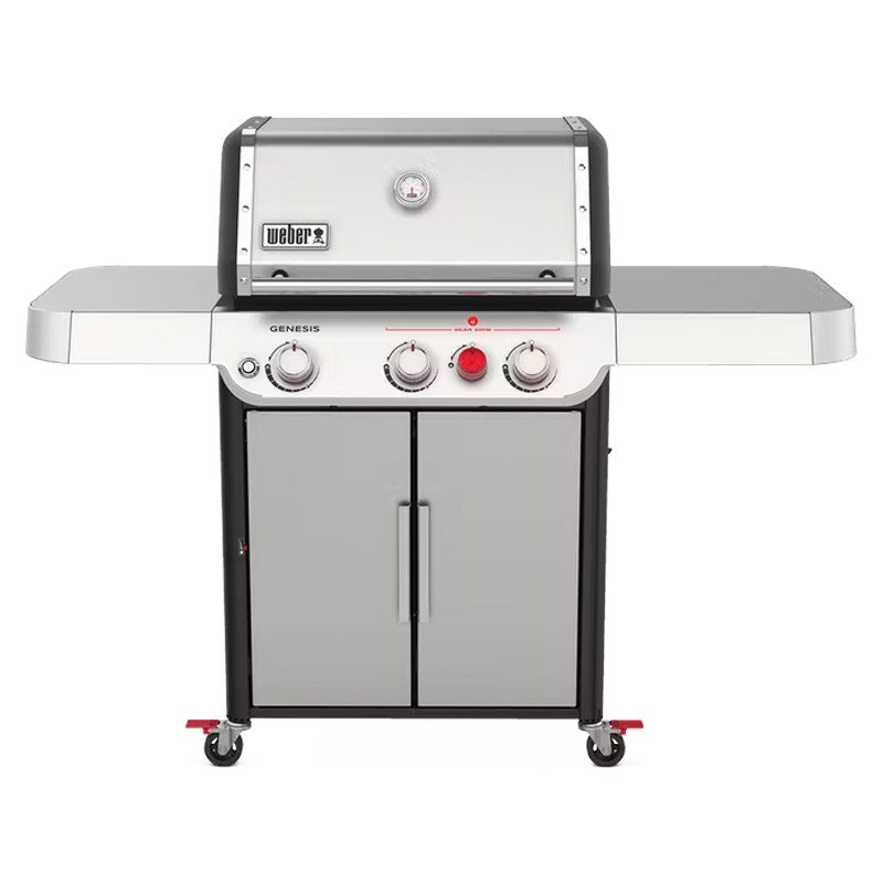 Weber Genesis S-325s Gas Grill Stainless Liquid Propane Outdoor Grills 12040376