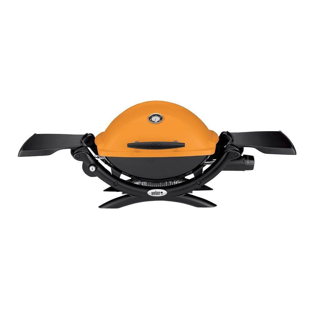 Weber Q 1200 Portable Gas Grill Outdoor Grills Orange 12023982