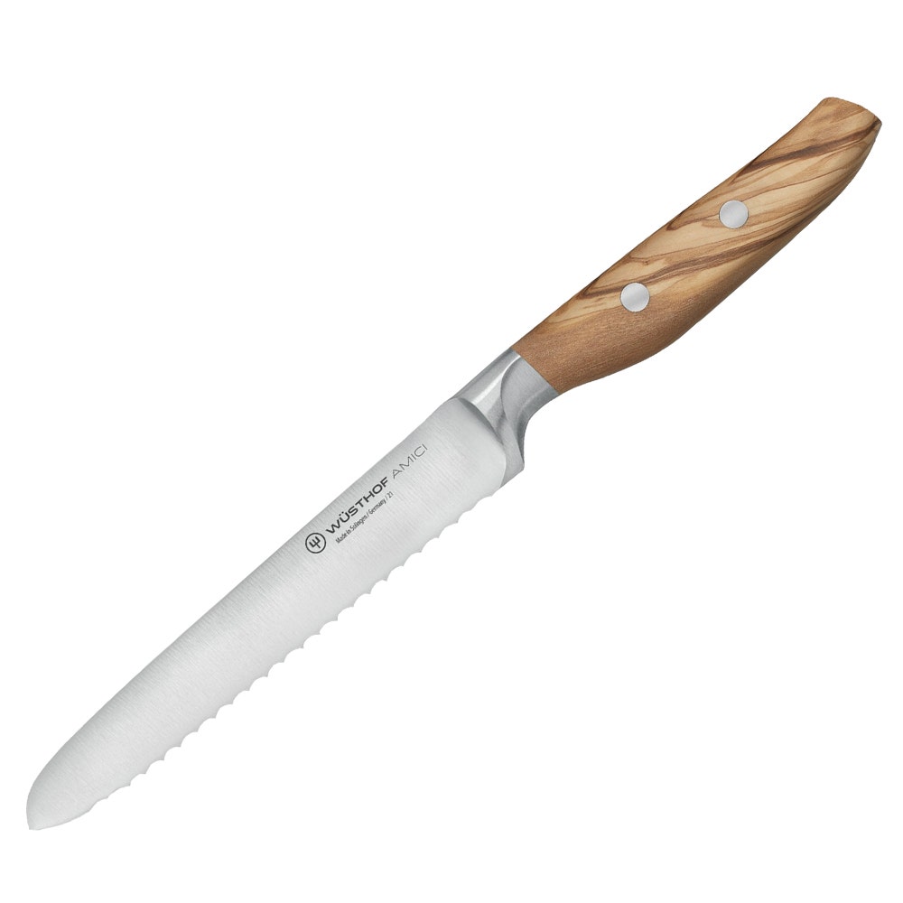 Wusthof Amici 5 inch Serrated Utility Knife Kitchen Knives 12039449