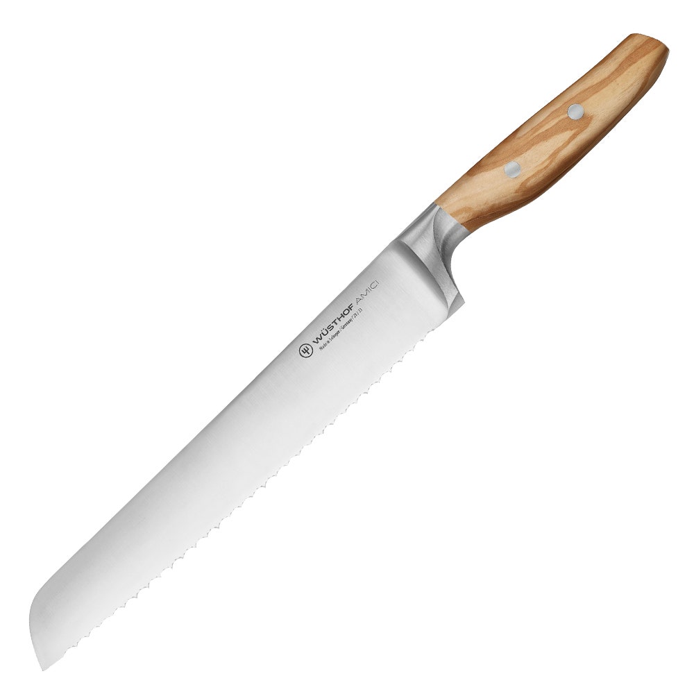 Wusthof Amici 9 inch Double Serrated Bread Knife Kitchen Knives 12039453