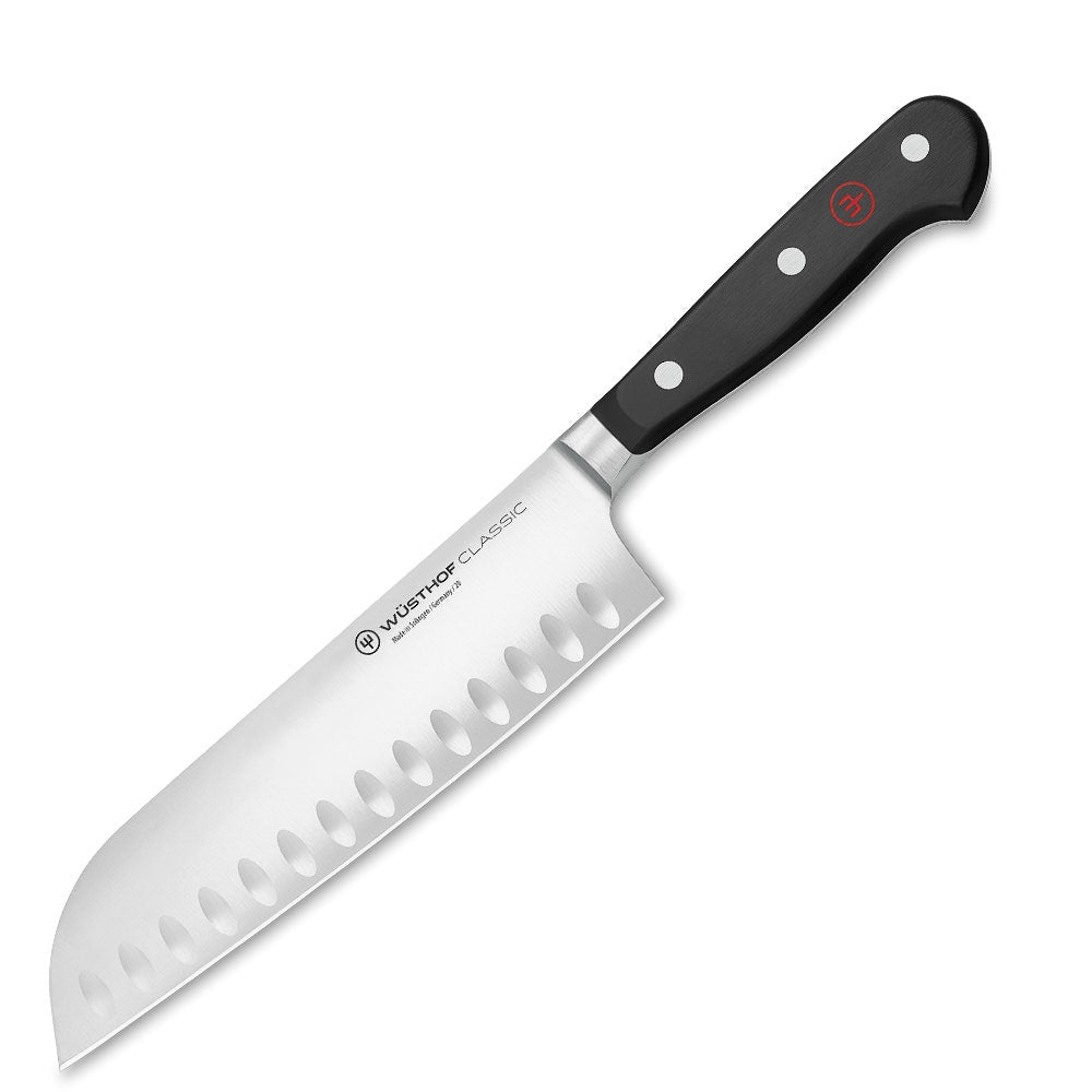 Wusthof Classic 7 inch Santoku, Granton Edge Kitchen Knives 12025245
