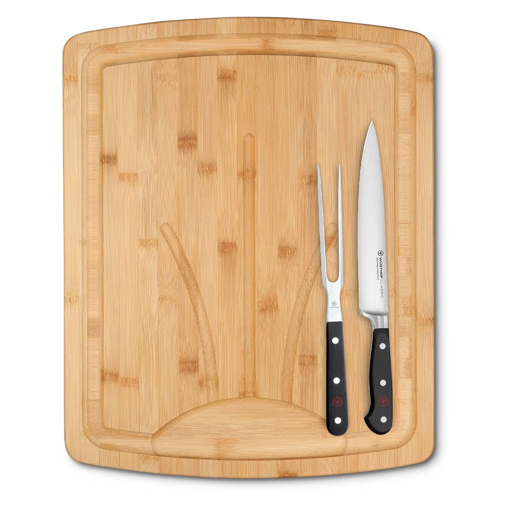 Wusthof Classic Carving Set and Board Set 12034628