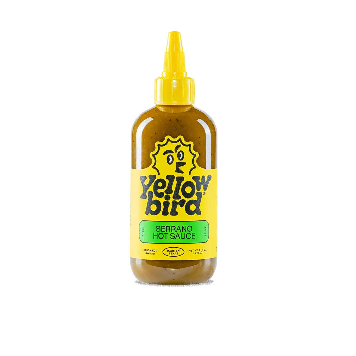 Yellowbird Serrano Condiment Hot Sauce Hot Sauce 9.8 oz. 12041933