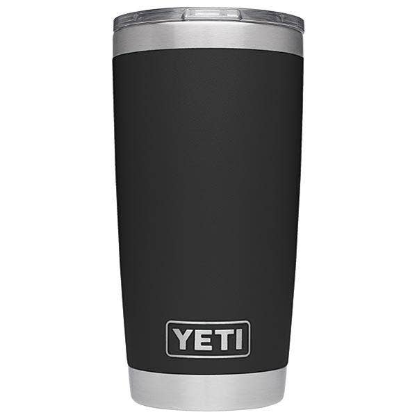 YETI Rambler 20 oz. Tumbler with MagLid Thermoses Black 12027086