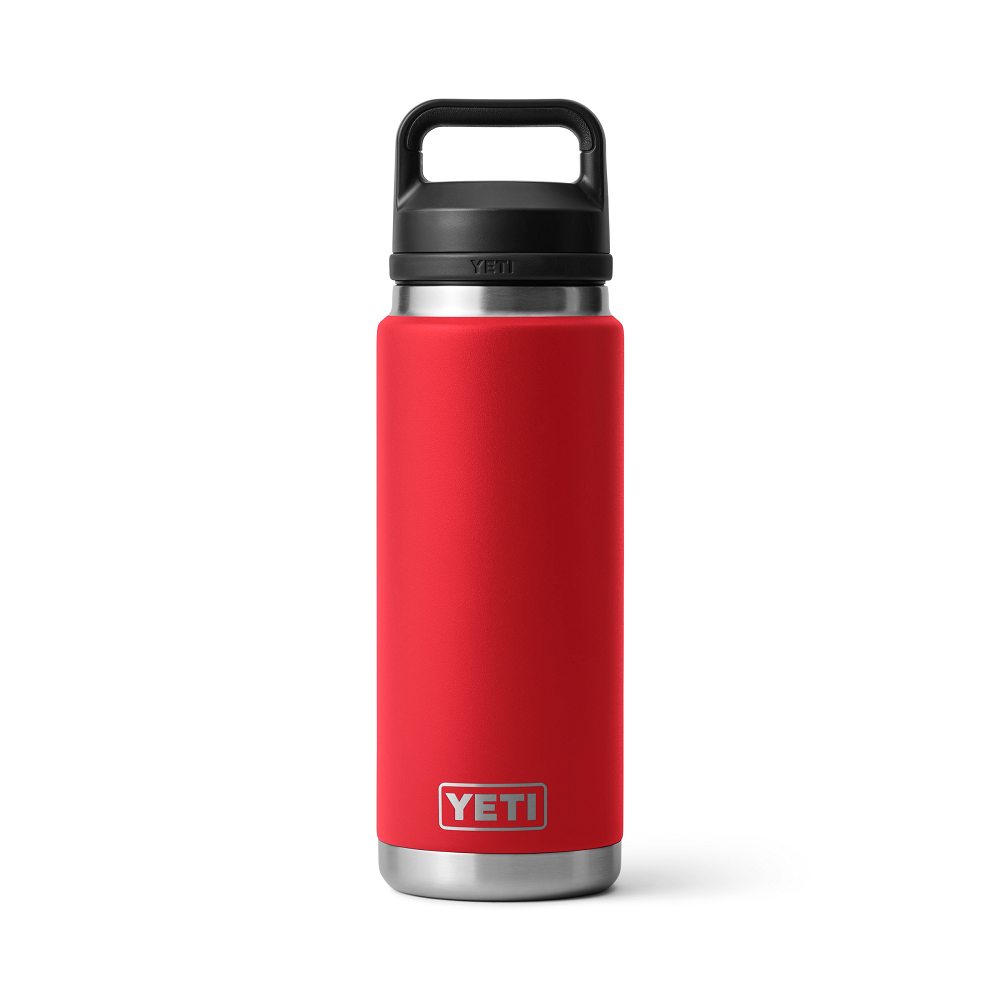 YETI Rambler 26 oz Bottle with Chug Cap Thermoses Rescue Red 12042566