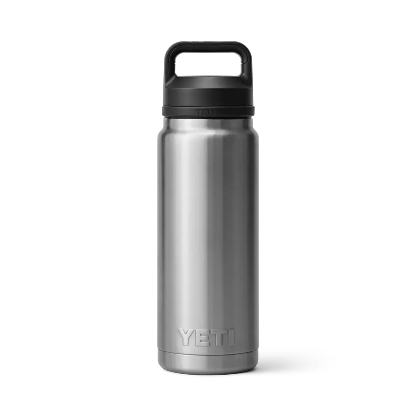 YETI Rambler 26 oz Bottle with Chug Cap Thermoses Rescue Red 12042566