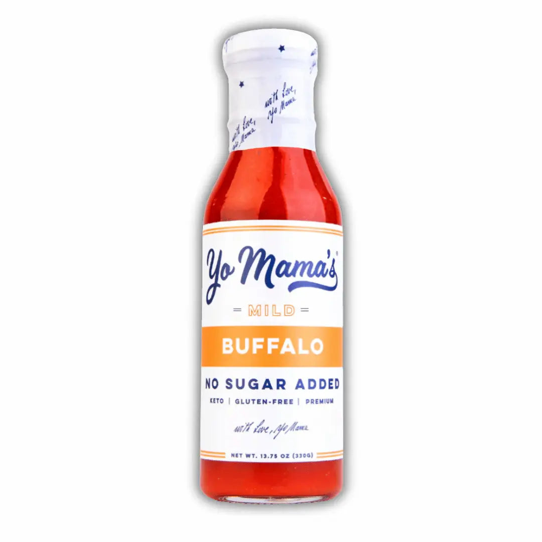 Yo Mama No Sugar Added Buffalo Sauce, 13.75oz Condiments & Sauces 12042220