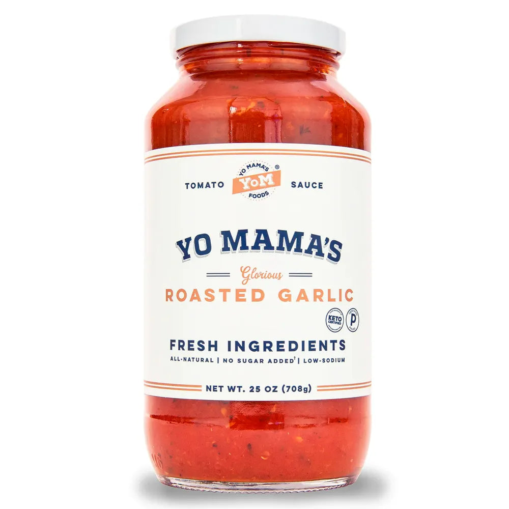Yo Mama Roasted Garlic Tomato Sauce, 25oz Food Gift Baskets 12042217