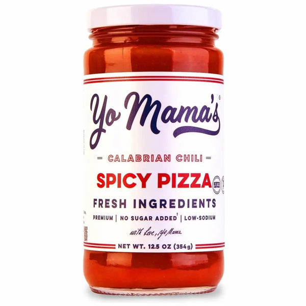 Yo Mama Spicy Pizza Sauce, 12.5oz