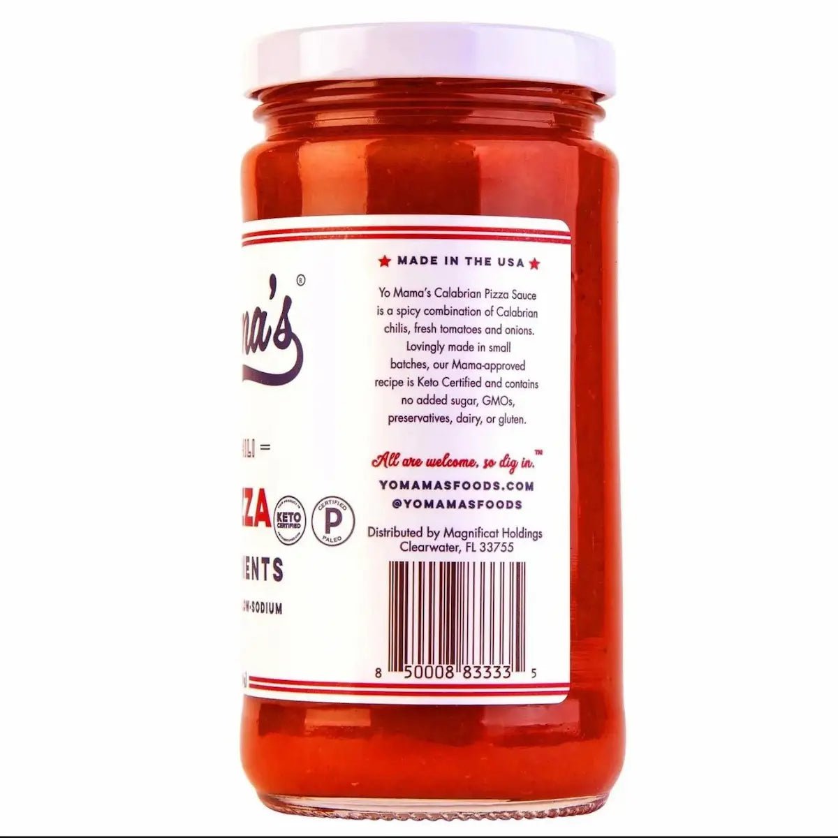 yomombasa Yo Mama's Spicy Calabrian Pizza Sauce - 37.5oz / 3ct : Target