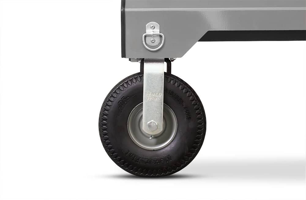 Yoder Smokers 24x36 Flat Top Adjustable Charcoal Grill on Competition Cart Outdoor Grill